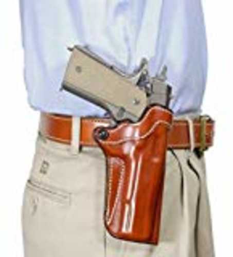 DeSantis Top Cop Paddle Holster Springfield XDS 3.3" Leather Tan Right Hand